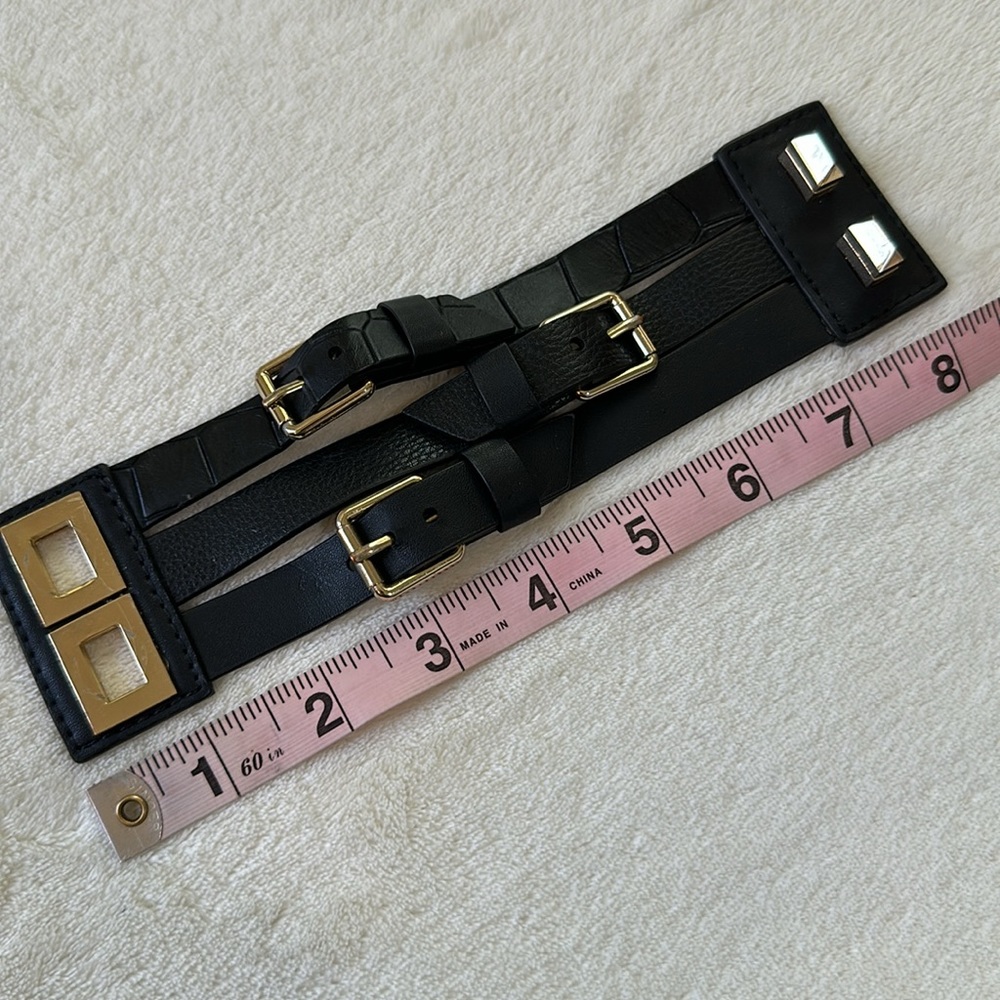 BCBGMAXAZRIA Faux Leather Cuff - Picture 6 of 9
